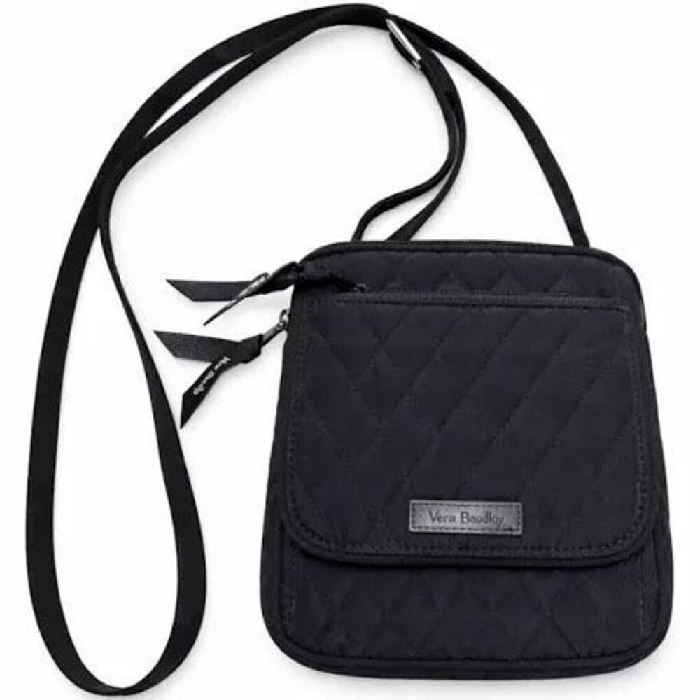 Vera Bradley Black Quilted Small Crossbody